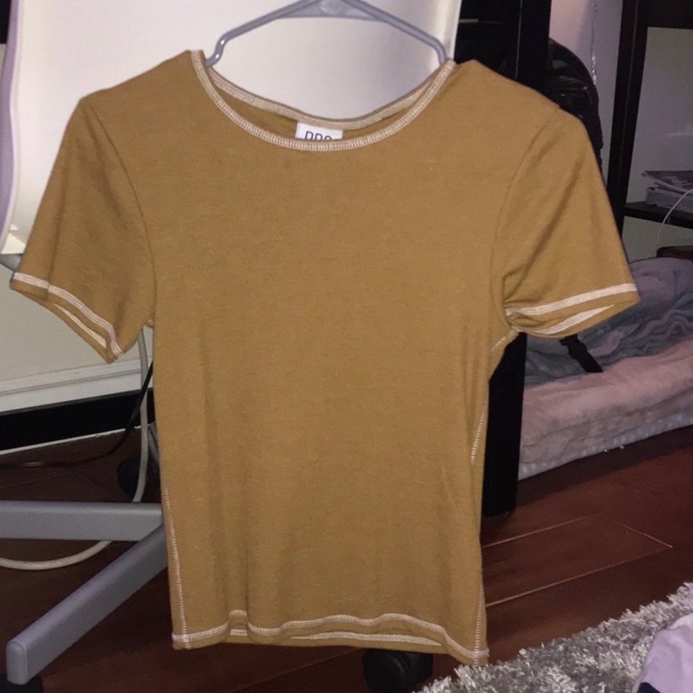Light Brown T Shirt (BDG)